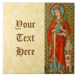 Azulejo De Cerámica San Bárbara (JP 01) Mosaico cerámico 2