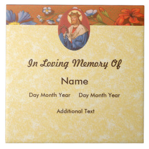 Azulejo De Cerámica San Luis IX el Rey (PM 05a)