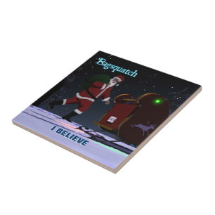 Azulejo De Cerámica Santa Claus - Bagsquatch