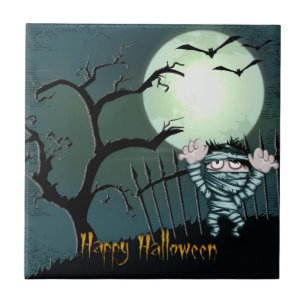 Azulejo De Cerámica Scary Halloween