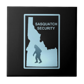 Azulejo De Cerámica Seguridad Sasquatch - Idaho