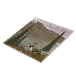 Azulejo De Cerámica Selkirk Caribou