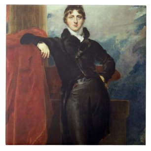 Azulejo De Cerámica Señor Granville Leveson-Gower, más adelante 1r