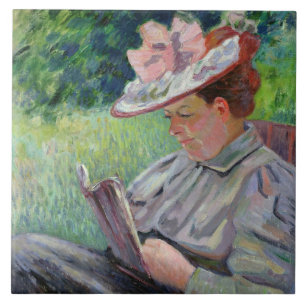Azulejo De Cerámica Señora Guillaumin, c.1895 (aceite en lona)