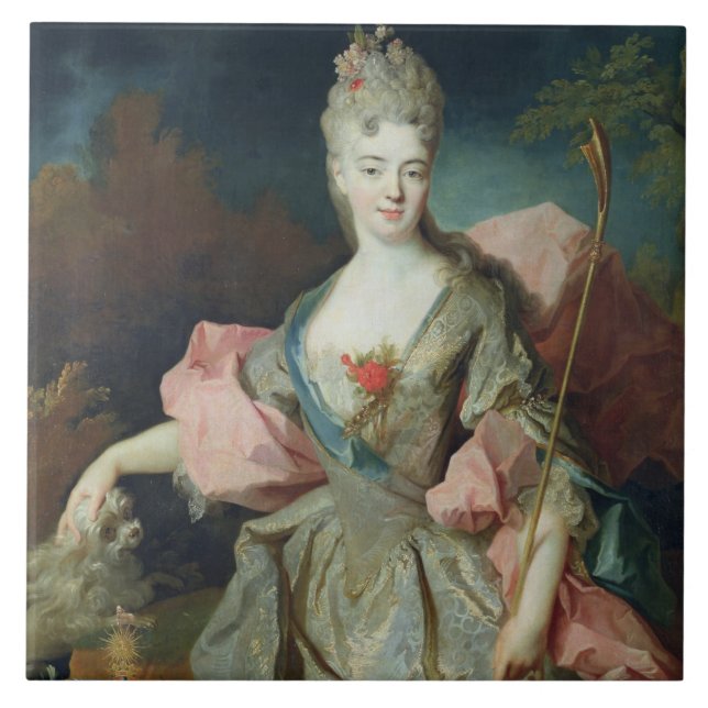 Azulejo De Cerámica Señora Maria Josephine Drummond, condesa de (Frente)