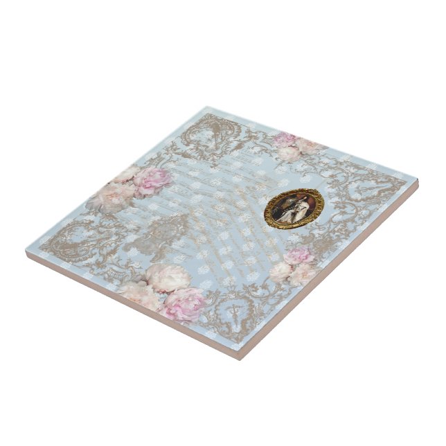 AZULEJO DE CERÁMICA SHABBY CHIC 2 (Lado)