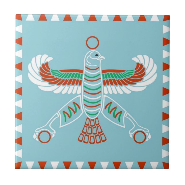 Azulejo De Cerámica Shahbaz (Frente)