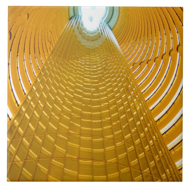 Azulejo De Cerámica Shanghai China maravilloso abstracto de Oriente (Frente)