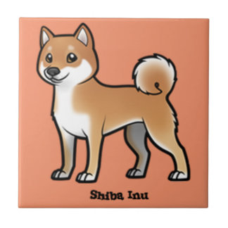 Azulejo De Cerámica shiba inu