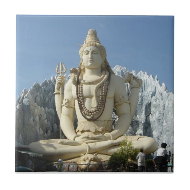 Azulejo De Cerámica Shiva (Frente)