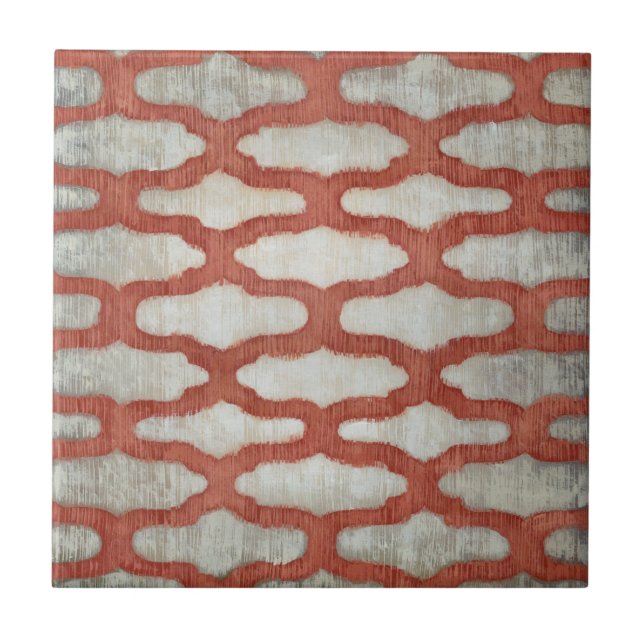 Azulejo De Cerámica Simetría de espectro VI (Frente)