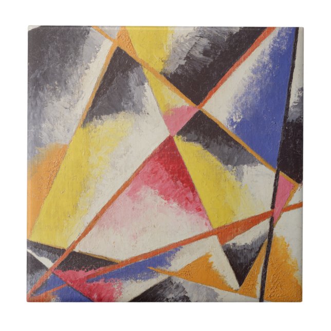 Azulejo De Cerámica Sin título circa 1916 (Frente)