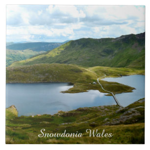 Azulejo De Cerámica Snowdonia Gales