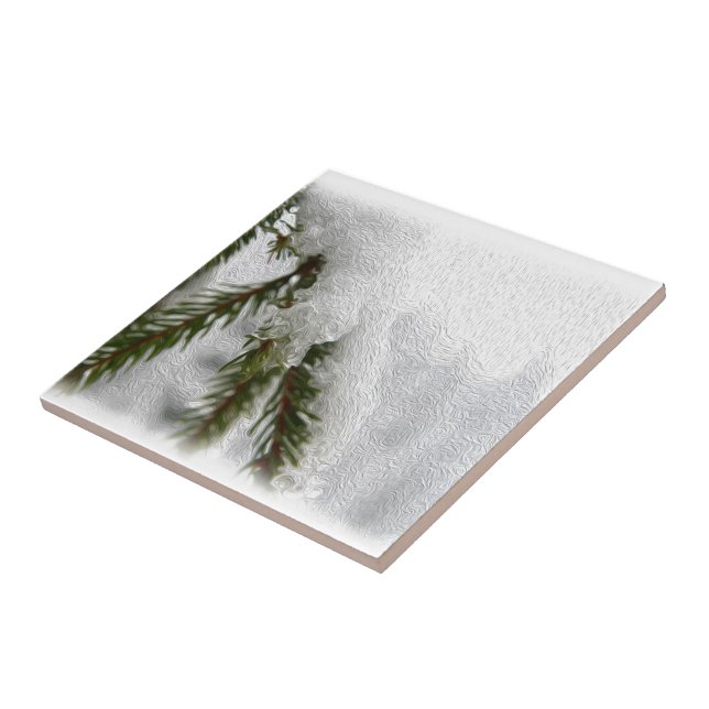Azulejo De Cerámica Snowley Pines (Lado)