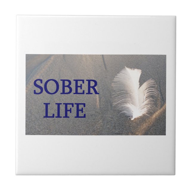Azulejo De Cerámica Sober LIFE Pluma (Frente)