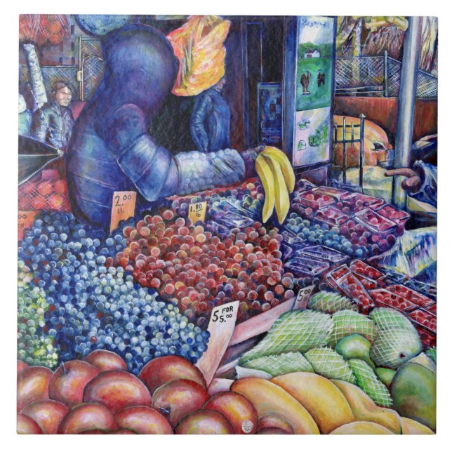 Azulejo De Cerámica Sólo para consumo mental (Frente)