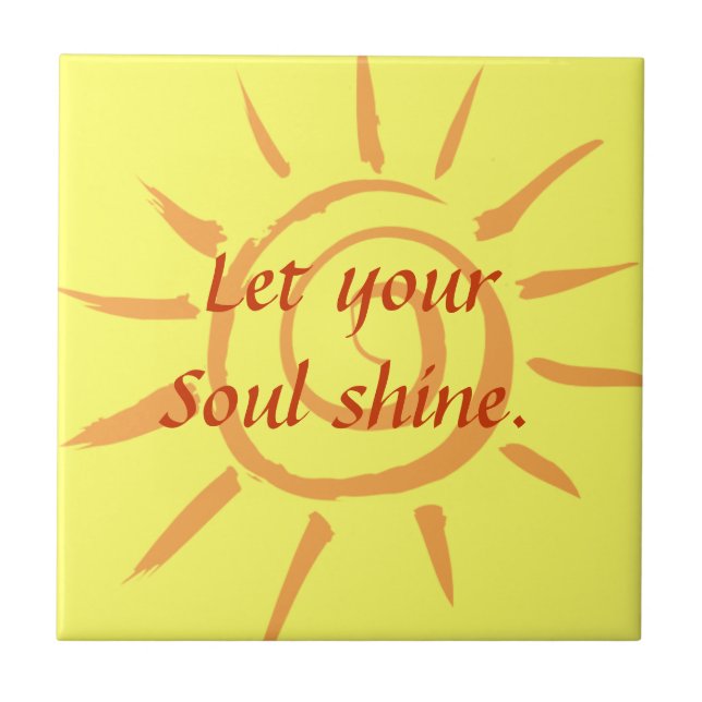 Azulejo De Cerámica Soul Shine (Frente)