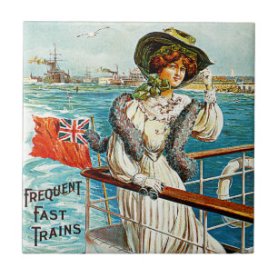 Azulejo De Cerámica Southsea y Portsmouth