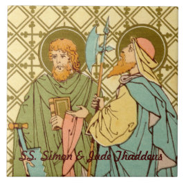 Azulejo De Cerámica SS. Simon y Jude Thaddeus (RLS 16)