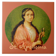 St. Apollonia (BLA 2001) Tile cerámico #1
