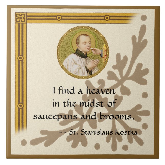 Azulejo De Cerámica St. Stanislaus Kostka (SNV 25) Kitchen Tile 2 (Frente)