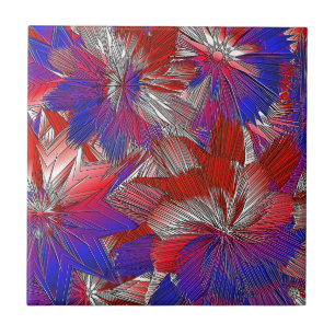 Azulejo De Cerámica Star Spangled