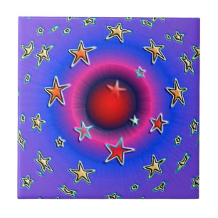 Azulejo De Cerámica Stars Tile