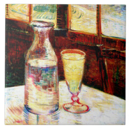 Azulejo De Cerámica Still Life Absinthe Van Gogh Bella Artes