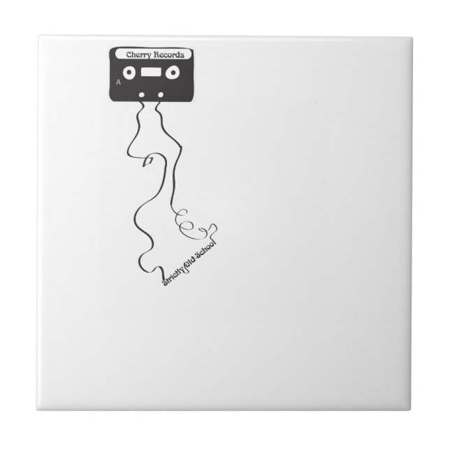 Azulejo De Cerámica Strictly old school! (Frente)