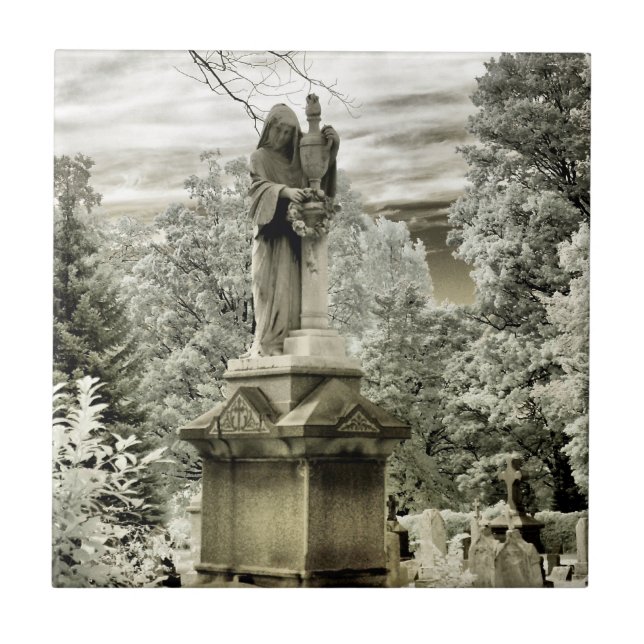 Azulejo De Cerámica Sueño infrarrojo (Frente)