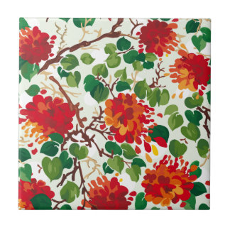Azulejo De Cerámica Sueños florales #6 en Susiejayne
