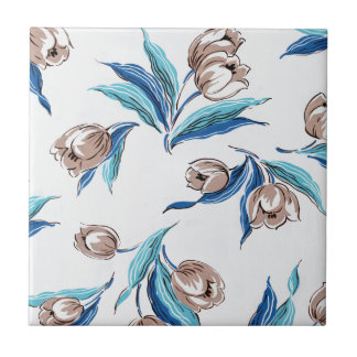 Azulejo De Cerámica Sueños florales n° 9 en Susiejayne