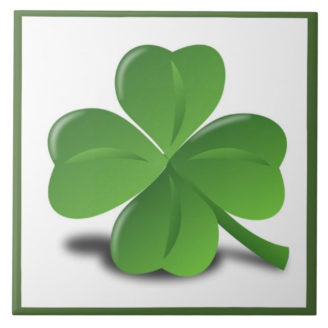 AZULEJO DE CERÁMICA SUERTE DE IRLANDA (Frente)