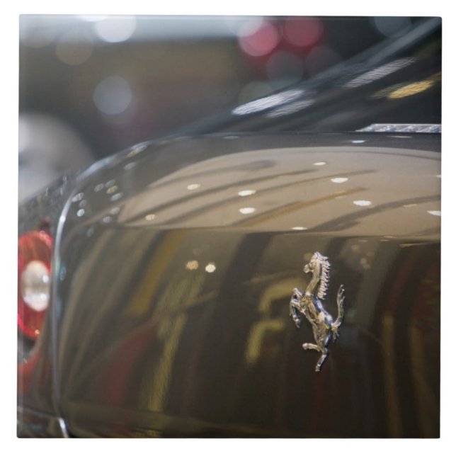 Azulejo De Cerámica SUIZA, GINEBRA: 75ª edición anual de Ginebra Auto  (Frente)