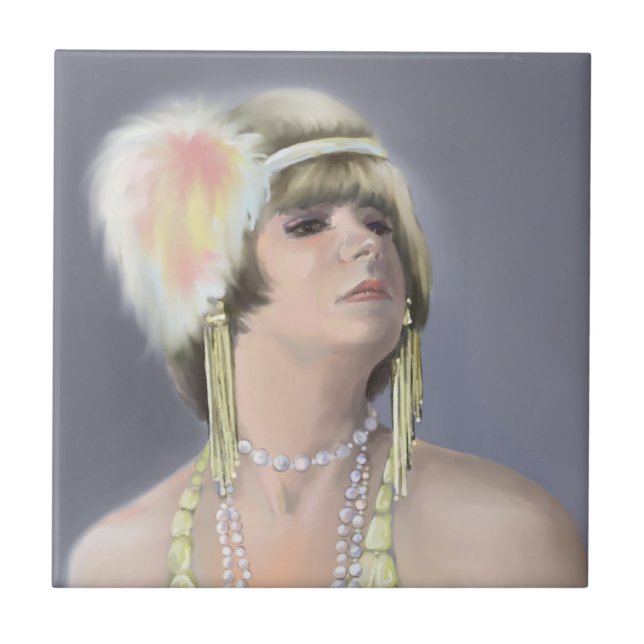 Azulejo De Cerámica Summer Siren Tile (Frente)