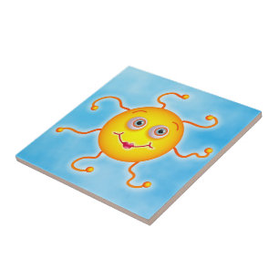 Azulejo De Cerámica Sun lindo