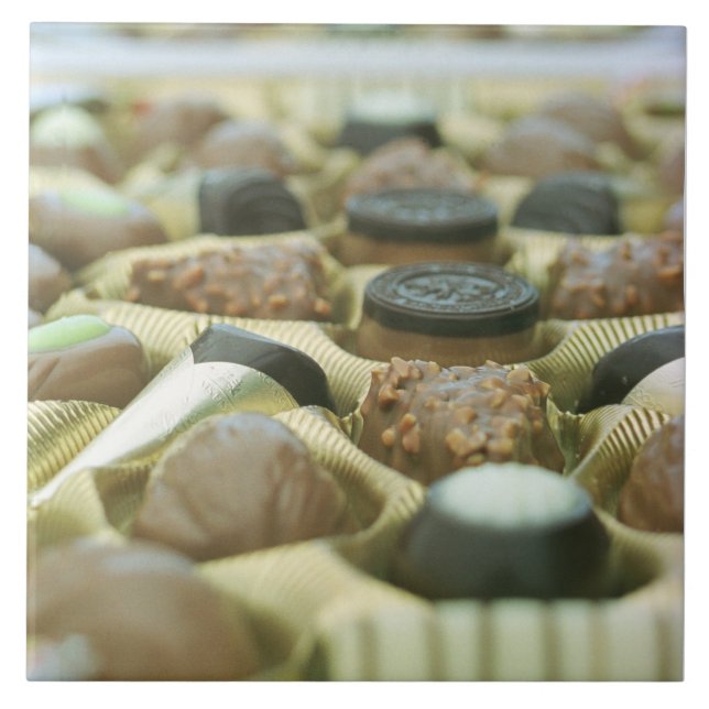 Azulejo De Cerámica Surtidos del chocolate (Frente)