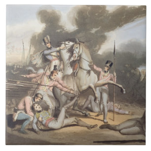 Azulejo De Cerámica Talavera, el 28 de julio de 1809, 'de las