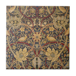Azulejo De Cerámica Tapiz Falso William Morris Bullerswood