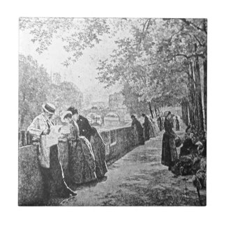 Azulejo De Cerámica Tarde parisiense