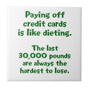 Azulejo De Cerámica Tarjetas de crédito…