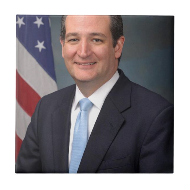 Azulejo De Cerámica Ted Cruz (Frente)
