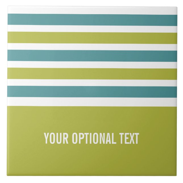 Azulejo De Cerámica Tejidos monográficos del personalizado de patrones (Frente)