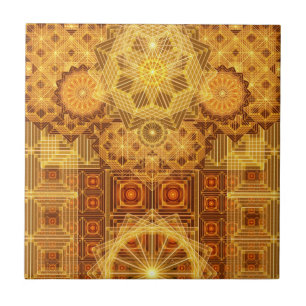 Azulejo De Cerámica Templo del Sun
