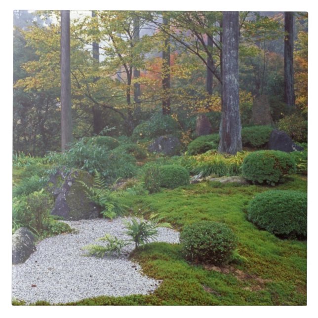 Azulejo De Cerámica Templo Sanzen, Ohara, Kyoto, Japón 2 (Frente)