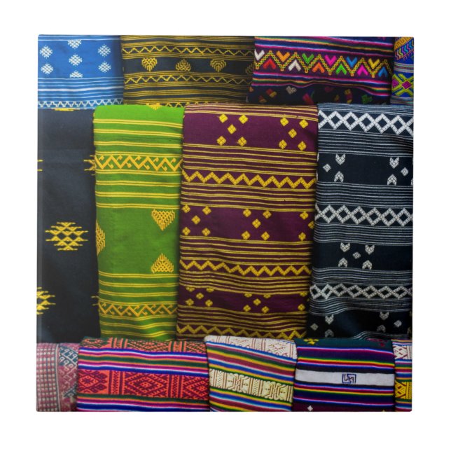 Azulejo De Cerámica Textiles de Tela a la Venta (Frente)