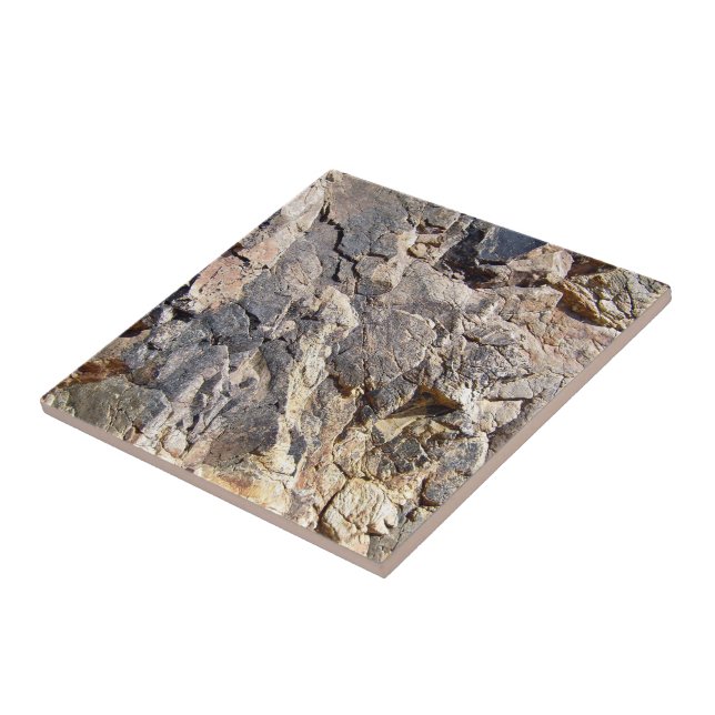 Azulejo De Cerámica Textura de la roca de la montaña (Lado)