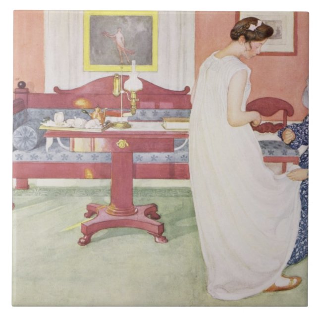 Azulejo De Cerámica The Bridesmaid, pub en "Lasst Licht Hinin" (`Let (Frente)