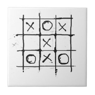 Azulejo De Cerámica Tic tac toe