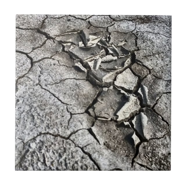 Azulejo De Cerámica Tierra rota (Frente)
